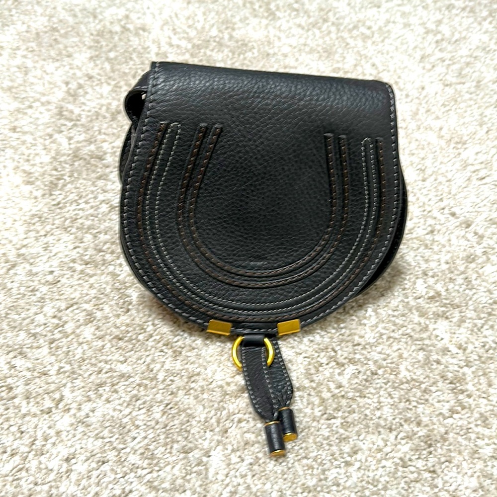 Chloe handbag- Mini Marcie leather cross body bag